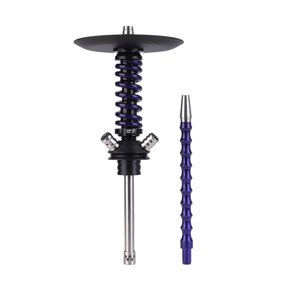 Кальян Mamay Customs Coilover Micro Чёрно Фиолетовый Лак в Екатеринбурге
