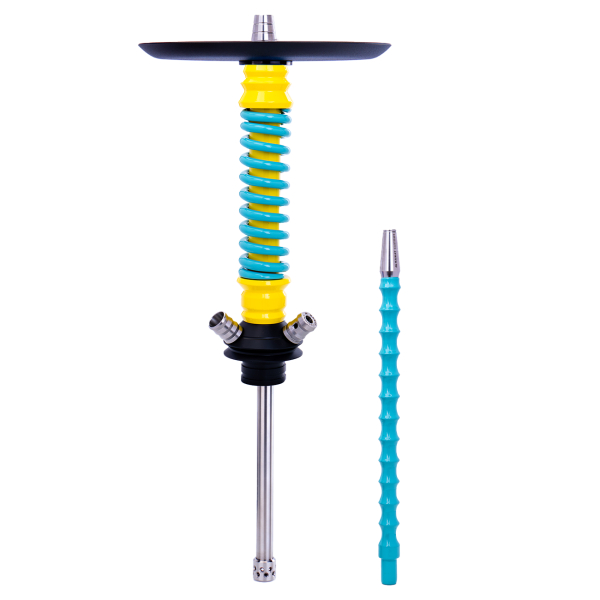 Кальян Mamay Customs Coilovers Mini Жёлто Мятный в Екатеринбурге