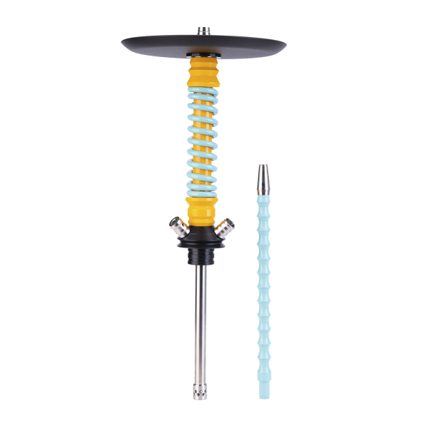 Кальян Mamay Customs Coilovers Mini Жёлто Мятный Грав. Котофаки в Екатеринбурге
