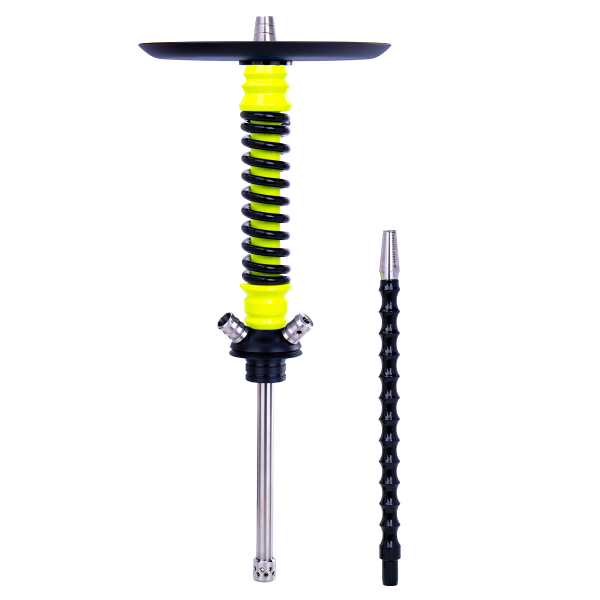 Кальян Mamay Customs Coilovers Mini Жёлтый Ф Чёрный   Гр. Космос в Екатеринбурге