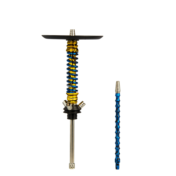 Кальян Mamay Customs Coilovers Mini Синий Сплеш Золотой Сплеш в Екатеринбурге