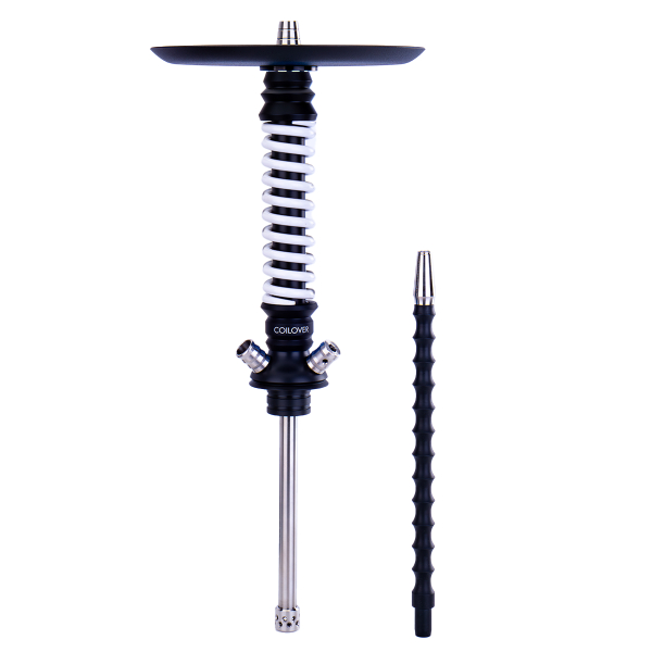 Кальян Mamay Customs Coilovers Mini Чёрно Белый   Гр. Кит в Екатеринбурге