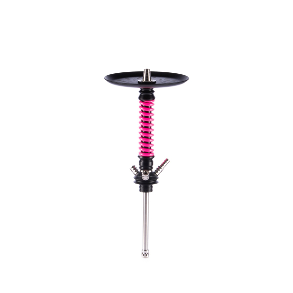 Кальян Mamay Customs Coilovers Mini Чёрно Розовый в Екатеринбурге