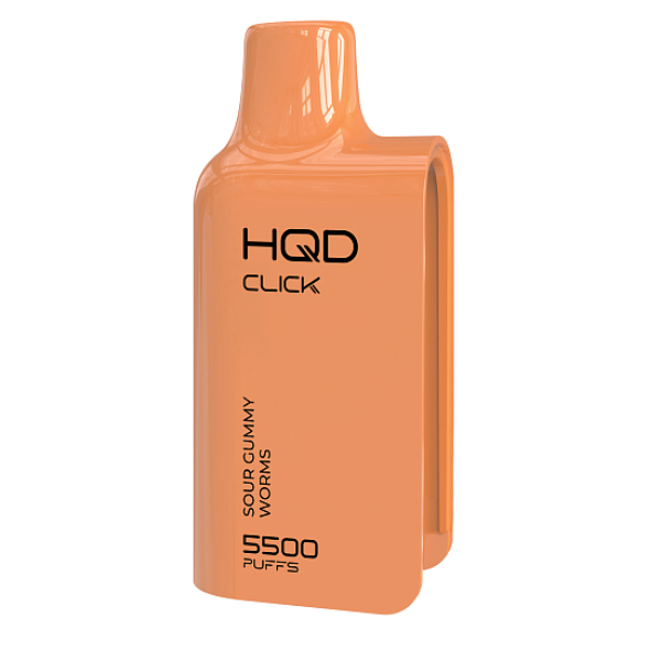 Картридж Hqd Click  Sour Gummy Worms  Кислые Мармеладные Червячки 5500 тяг в Екатеринбурге