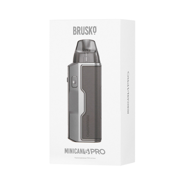 POD-система Brusko Minican 5 Pro Серый Металлик в Екатеринбурге