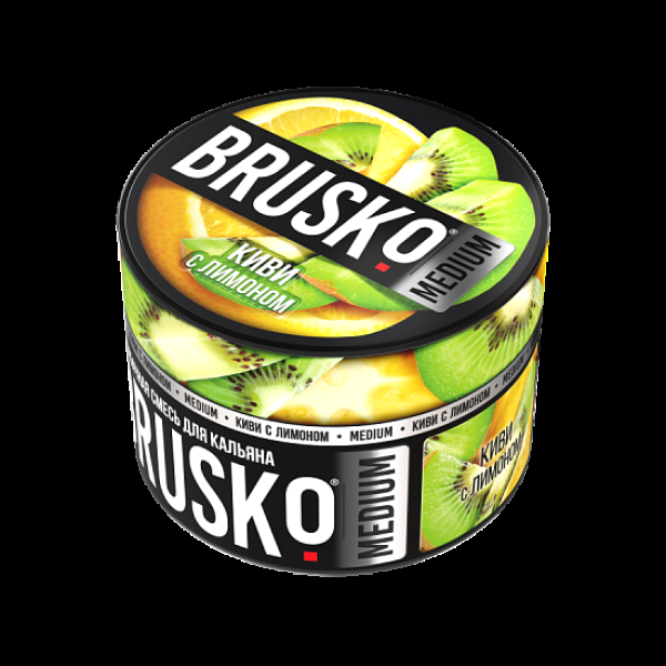 Бестабачная смесь Brusko Киви С Лимоном Medium 50 грамм в Екатеринбурге