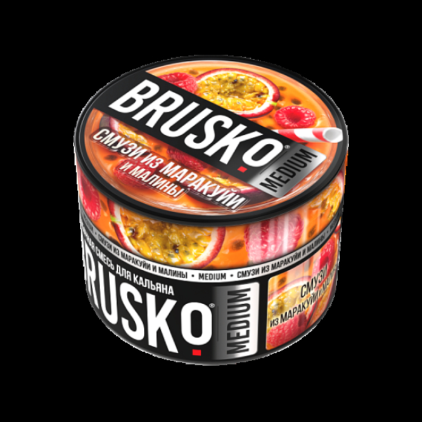 Бестабачная смесь Brusko Смузи Из Маракуйи И Малины Medium 50 грамм в Екатеринбурге