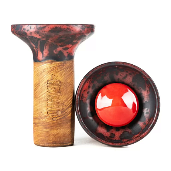 Чаша Облако Flow Red On Black Red Marble в Екатеринбурге