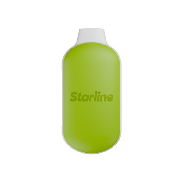 Электронка Starline Mini Зеленое Яблоко  3000 затяжек в Екатеринбурге