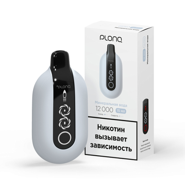 Электронка Plonq Ultra Минеральная Вода  12000 затяжек в Екатеринбурге