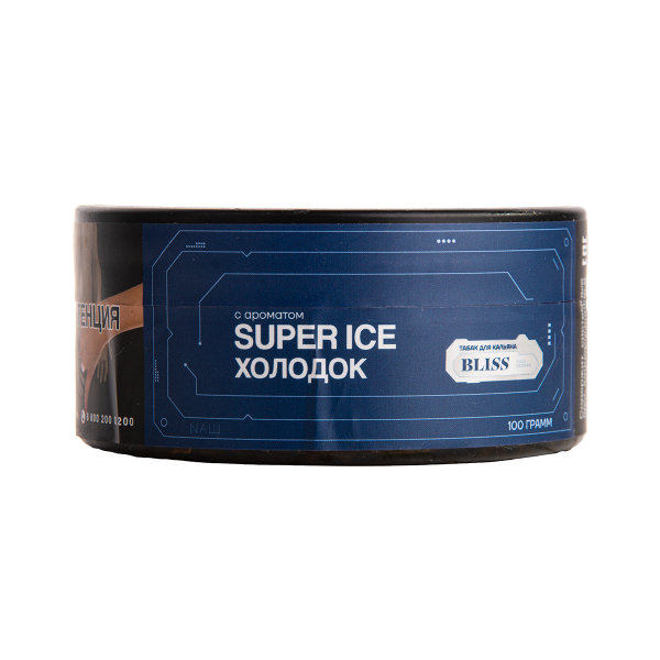 Табак BLISS Super Ice Холодок 100 грамм в Екатеринбурге