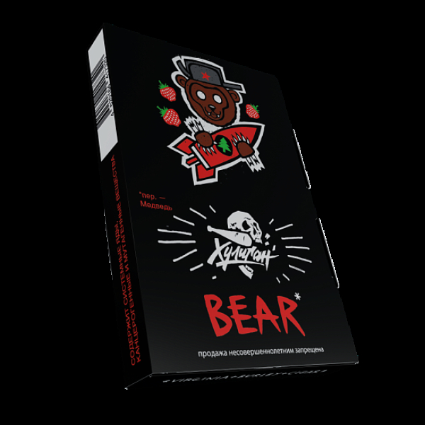 Табак Хулиган Bear Клубника С Елкой 25 грамм в Екатеринбурге