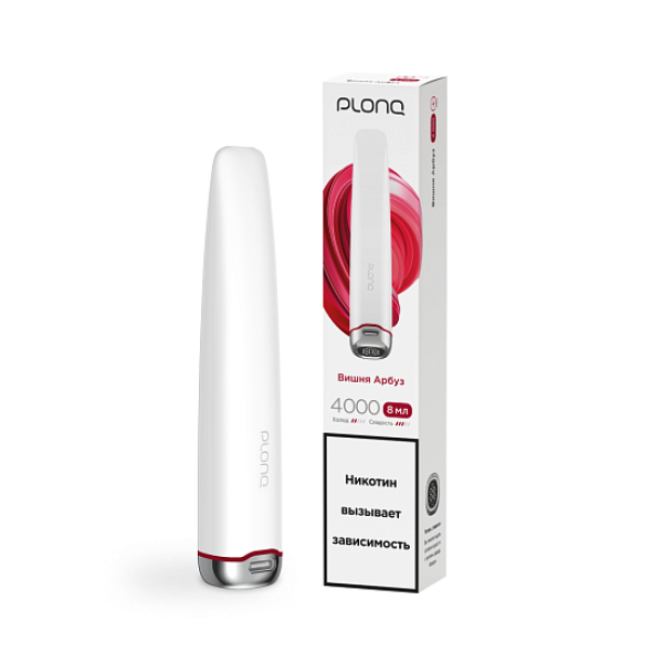 Электронка Plonq Plus Pro Вишня Арбуз 4000 затяжек в Екатеринбурге