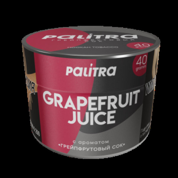 Табак Palitra Grapefruit Juice Грейпфрутовый Сок 40 грамм в Екатеринбурге
