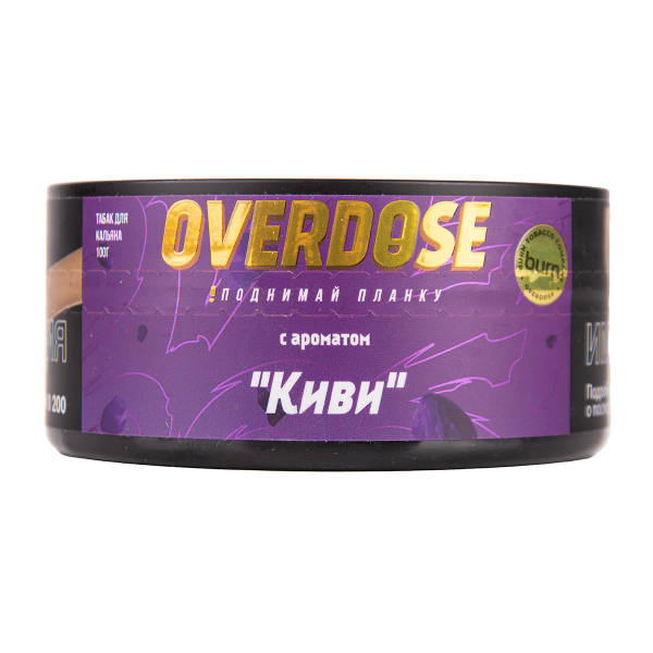 Табак Overdose Kiwi 100 грамм в Екатеринбурге