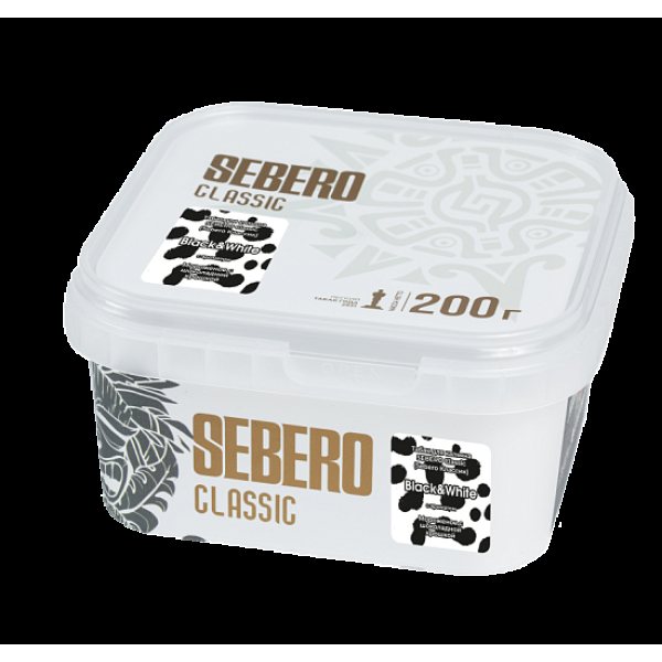 Табак Sebero Black& White 200 грамм в Екатеринбурге
