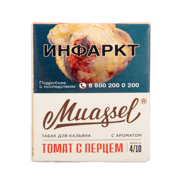 Табак Muassel Medium Томат С перцем 40 грамм в Екатеринбурге