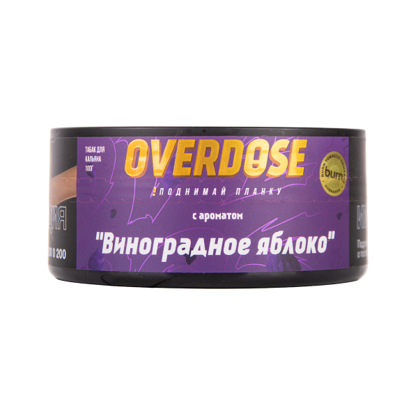 Табак Overdose Grapple 25 грамм в Екатеринбурге