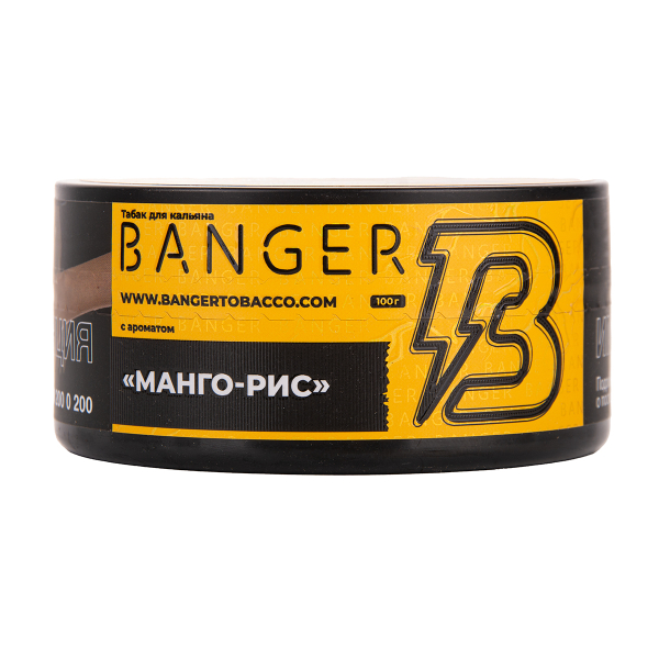Табак Banger Mango Rice 100 грамм в Екатеринбурге