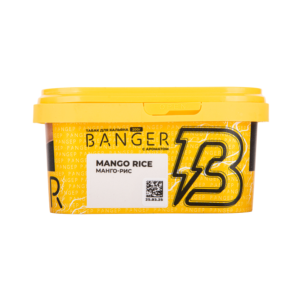 Табак Banger Mango Rice 200 грамм в Екатеринбурге