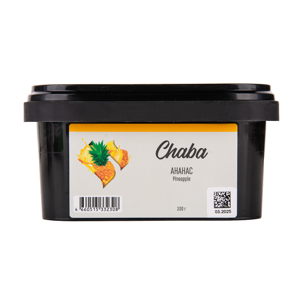 Безникотиновая смесь Chaba Pineapple Nicotine Free 200 грамм в Екатеринбурге