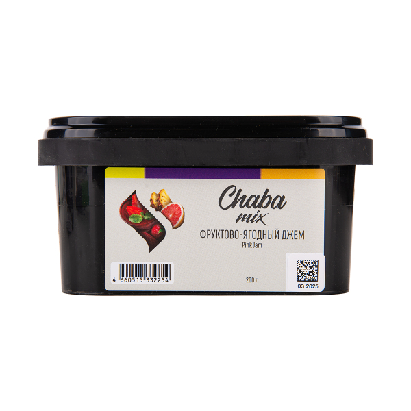 Безникотиновая смесь Chaba Pink Jam Nicotine Free 200 грамм в Екатеринбурге