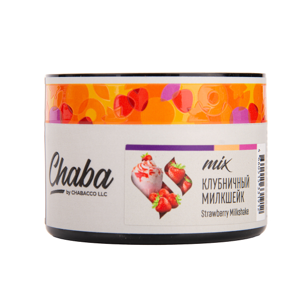 Бестабачная смесь Chaba Mix Strawberry Milkshake Nicotine Free 50 грамм в Екатеринбурге