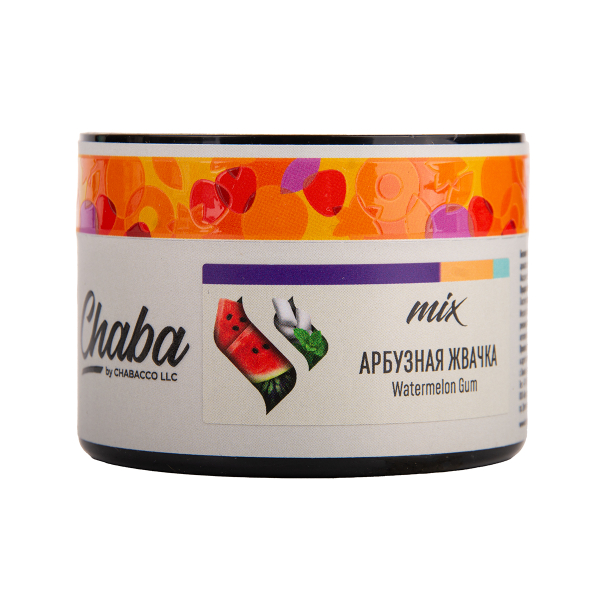 Бестабачная смесь Chaba Mix Watermelon Gum Nicotine Free 50 грамм в Екатеринбурге