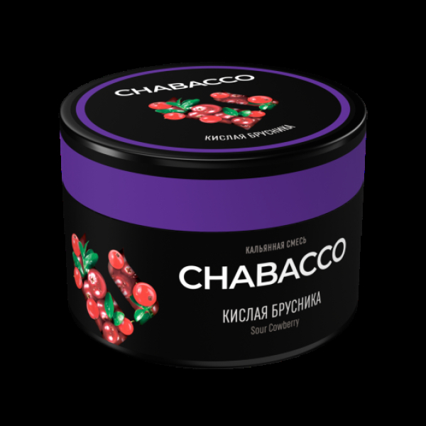 Бестабачная смесь Chabacco Medium Sour Cowberry 40 грамм в Екатеринбурге