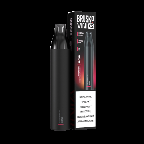 Электронка Brusko Vini X2 Кола 2800 затяжек в Екатеринбурге