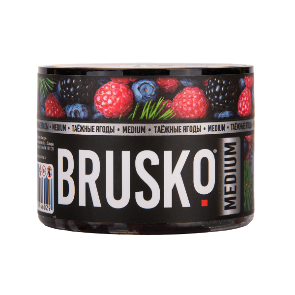 Бестабачная смесь Brusko Zero Таёжные Ягоды 50 грамм в Екатеринбурге