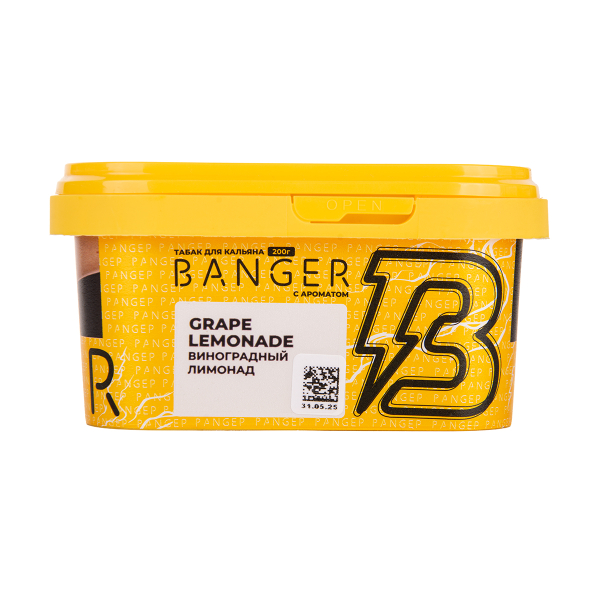 Табак Banger Grape Lemonade 200 грамм в Екатеринбурге