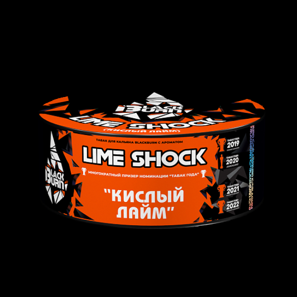 Табак BlackBurn Lime Shock 100 грамм в Екатеринбурге