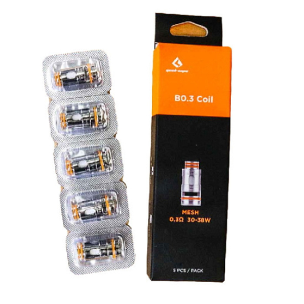 Испаритель Geekvape B0.3 Coil 03 Ohm Для Aegis Boosthero 5 Шт. в Екатеринбурге