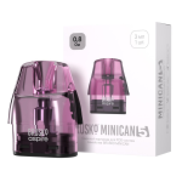 Картридж Brusko Minican 5 3 Мл 08 Ом Розовый Pink Упак. 1 Шт. в Екатеринбурге