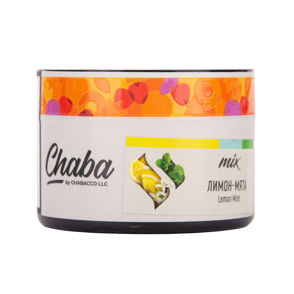 Бестабачная смесь Chaba Mix Lemon Mint Nicotine Free 40 грамм в Екатеринбурге