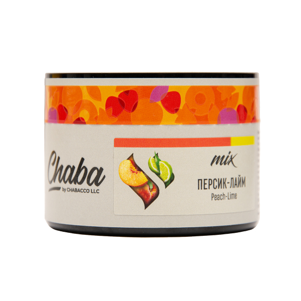 Бестабачная смесь Chaba Mix Peach Lime Nicotine Free 40 грамм в Екатеринбурге