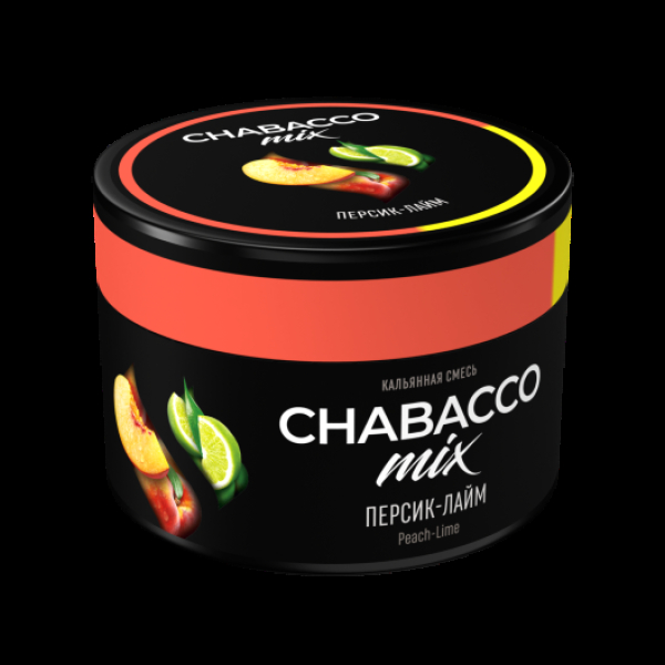 Бестабачная смесь Chabacco Mix Medium Peach Lime 40 грамм в Екатеринбурге