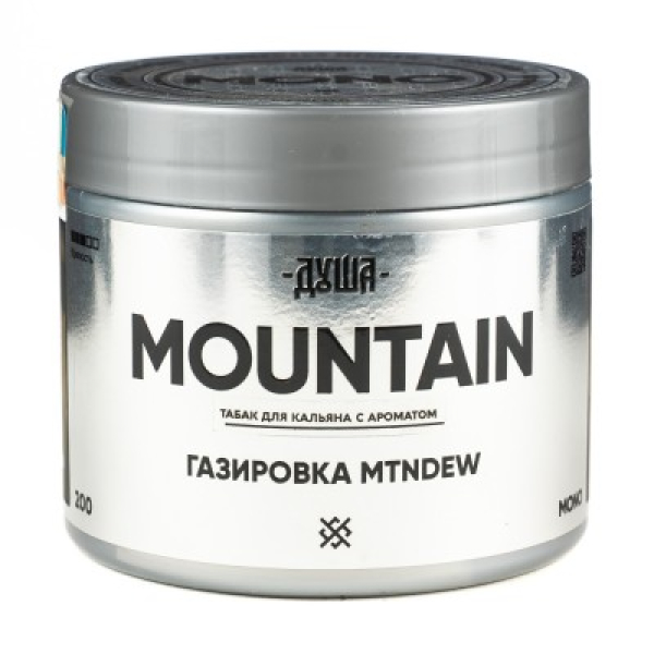 Табак Душа Mountain Газировка Mtndew  200 грамм в Екатеринбурге