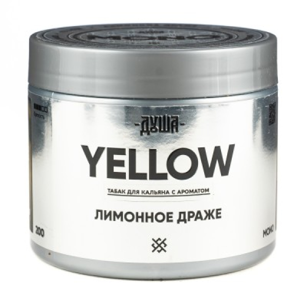 Табак Душа Yellow Лимонное Драже 200 грамм в Екатеринбурге