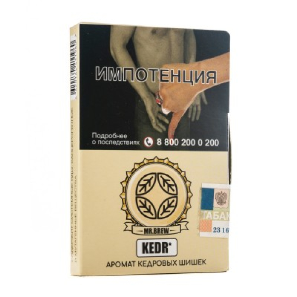 Табак Mr Brew Kedr Аромат Кедровых Шишек 25 грамм в Екатеринбурге