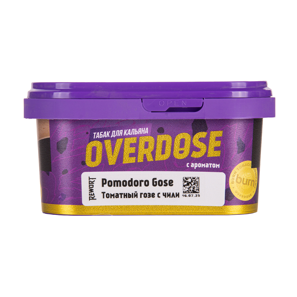Табак Overdose Pomodoro Gose 200 грамм в Екатеринбурге