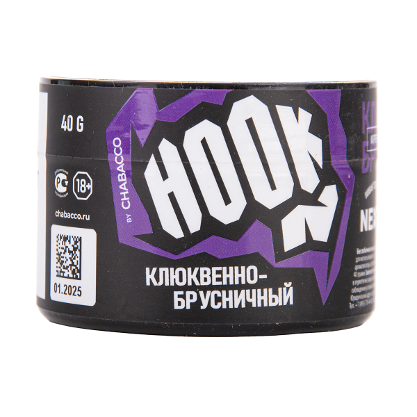 Табак Hook Клюквенно Брусничный 40 грамм в Екатеринбурге