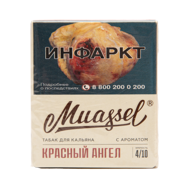Табак Muassel Medium  Красный Ангел 40 грамм в Екатеринбурге
