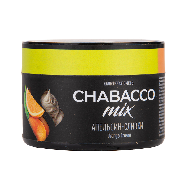 Бестабачная смесь Chabacco Mix Medium Orange Cream 40 грамм в Екатеринбурге