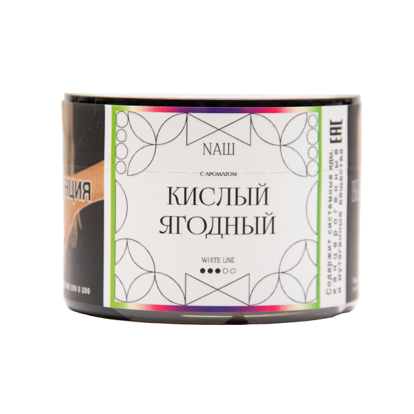 Табак NАШ White Кислый Ягодный 40 грамм в Екатеринбурге