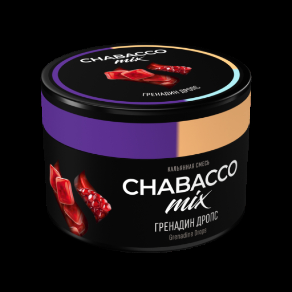 Смесь Chabacco Mix Grenadine Drops Гренадин Дропс  Medium 40 грамм в Екатеринбурге