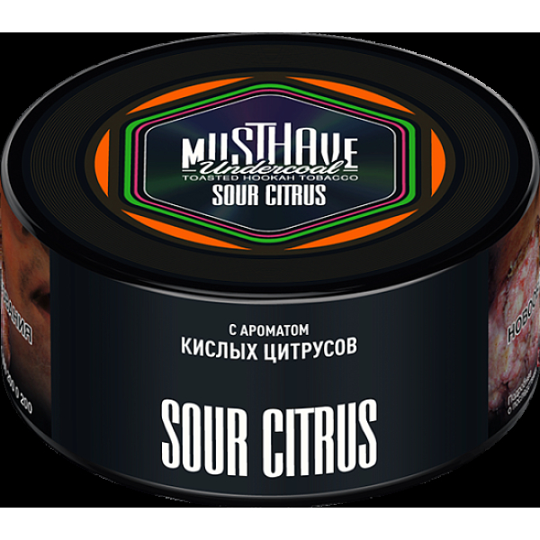 Табак Must Have Sour Citrus 125 грамм в Екатеринбурге