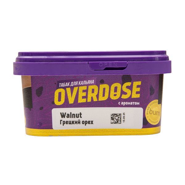 Табак Overdose Walnut 200 грамм в Екатеринбурге