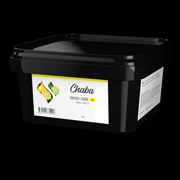 Безникотиновая смесь Chaba Lemon Lime 2.0 Лимон Лайм 200 грамм в Екатеринбурге